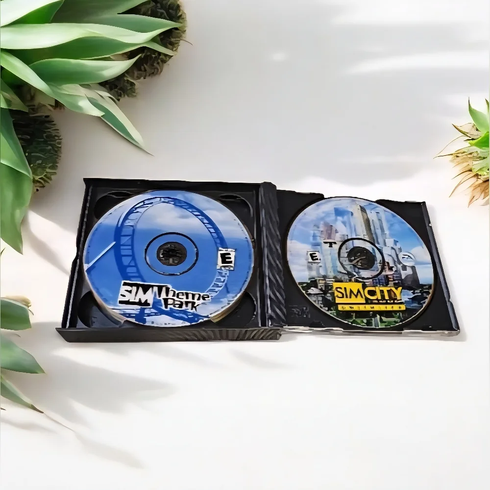 Vtg The Sims 2 PC The Sims 2 Pets Sims Coaster Sims Theme Park Sim City Bundle